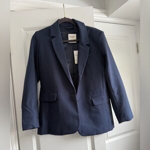A&F Navy Blazer